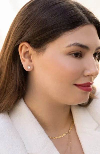 Miranda Frye Sophia Cubic Zirconia Stud Earrings In Gold
