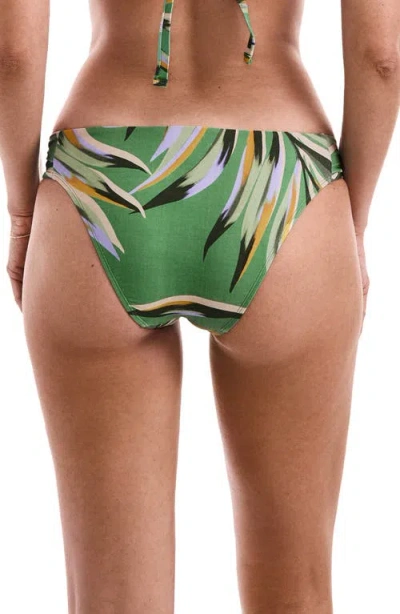 Mimi Flamingo Tatum Bikini Bottoms In Green
