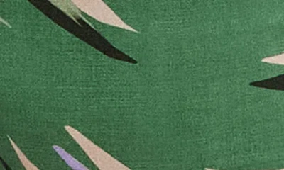 Mimi Flamingo Tatum Bikini Bottoms In Green