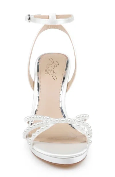 Jewel Badgley Mischka Women's Iona Sandals In White