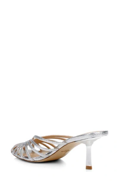 Jewel Badgley Mischka Ilaria Strappy Sandal In White