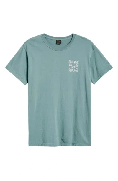 Dark Seas Eternal Cotton Graphic T-shirt In Green