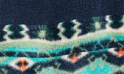 Dark Seas Walter Fleece Quarter Zip Pullover In Multi