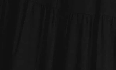 City Chic Iris Arielle Balloon Sleeve Minidress In Black