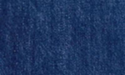 City Chic Liora Long Sleeve Denim Shirtdress In Blue