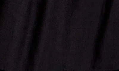 City Chic Maya Tie Front Tiered Midi Dress In Black