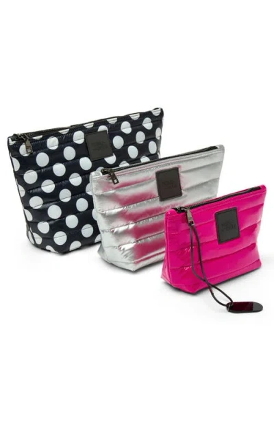 Think Royln Travel Trio Organizational Pouches In Multi
