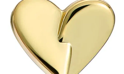 Ted Baker Alyssa Abstract Heart Stud Earrings In Gold