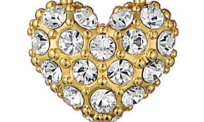 Ted Baker Paris Statement Pavé Crystal Padlock Pendant Necklace In Gold