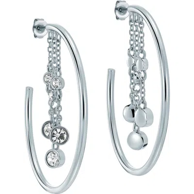 Ted Baker Cassidy Cascade Hoop Earrings In Metallic