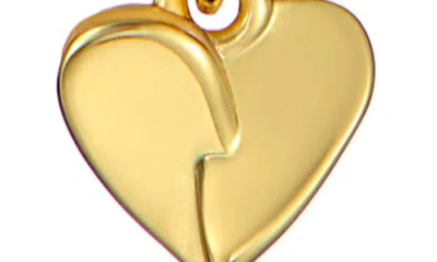 Ted Baker Alicia Abstract Heart Pendant Necklace In Gold