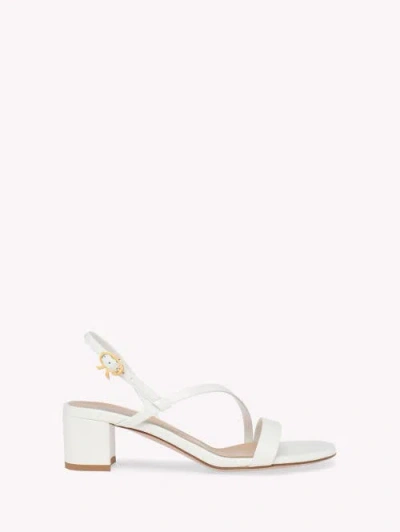 Gianvito Rossi Betsey Sandals In White