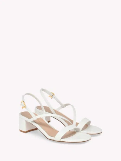 Gianvito Rossi Betsey Sandals In White