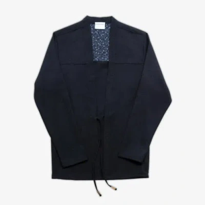 Akashi-kama Noragi Jacket In Blue