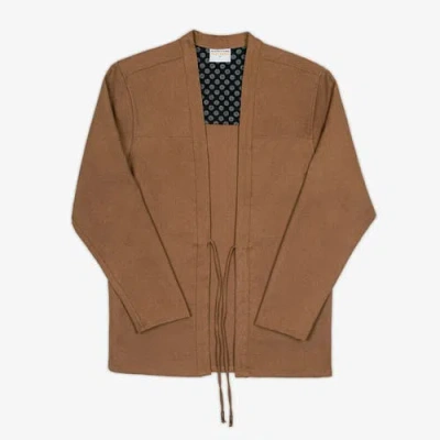 Akashi-kama Noragi Jacket In Brown