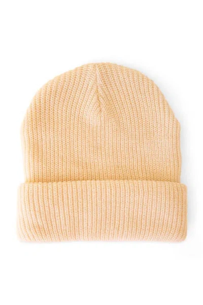 Sunshine Studios Billie Knit Beanie In Brown