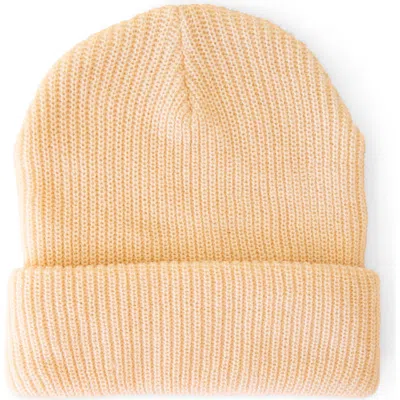 Sunshine Studios Billie Knit Beanie In White