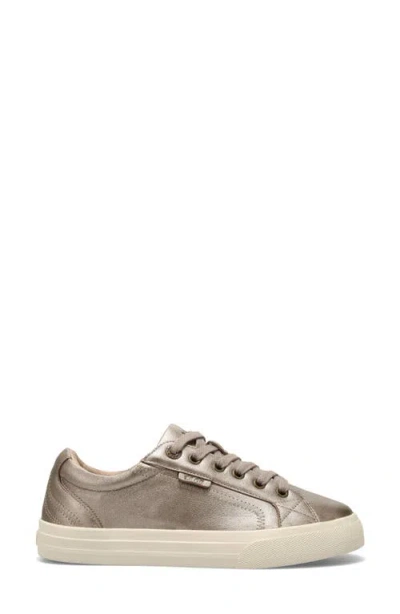 Taos Plim Soul Luxe Sneaker In Gold