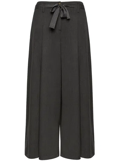 Elena Miro' Panta-skirt Clothing In Black