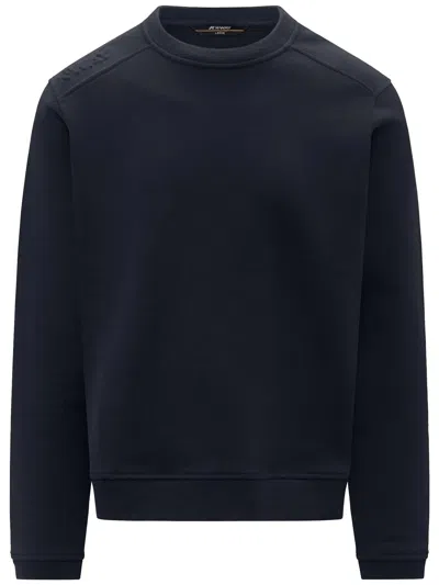 K-way Perruel Cotton Cashmere Clothing In Blue