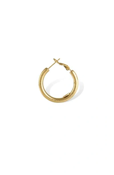 Rc Retro Chic Retro Small Hoop Earrings In Gold