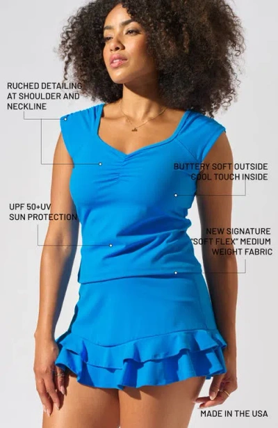 Bobbe Active Tiebreaker Tank In Blue