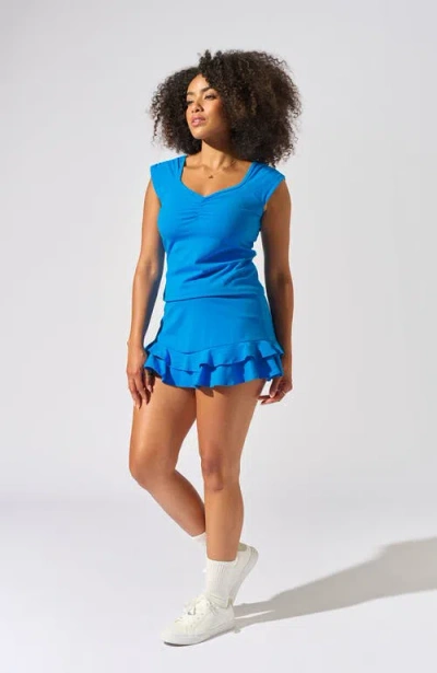 Bobbe Active Tiebreaker Tank In Blue