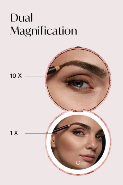 Fancii Mini Taylor Led Compact Mirror In Multi