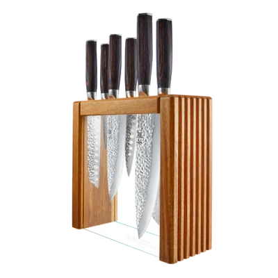 Cuisine::pro ® Damashiro Emperor® 7-piece Makoto Knife Block In Multi