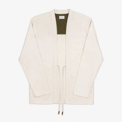 Akashi-kama Noragi Jacket In White