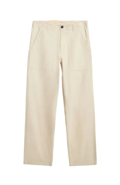 Fortela Newfatigue Japan Selvedge Ecrù Denim In Brown