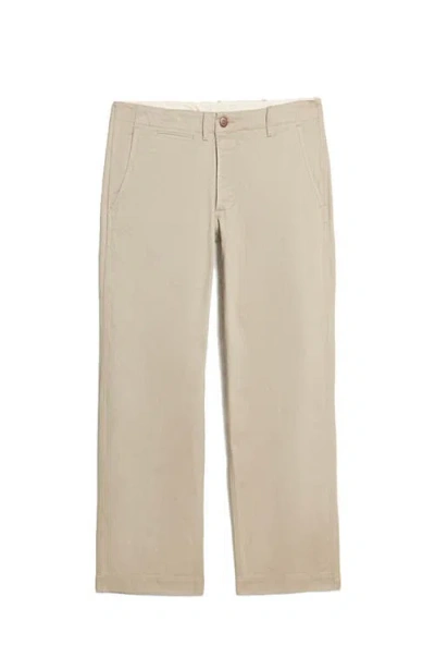 Fortela Officer Cotton Bedford Chino Trousers In Gray