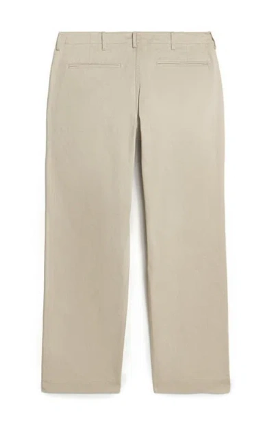 Fortela Officer Cotton Bedford Chino Trousers In Gray