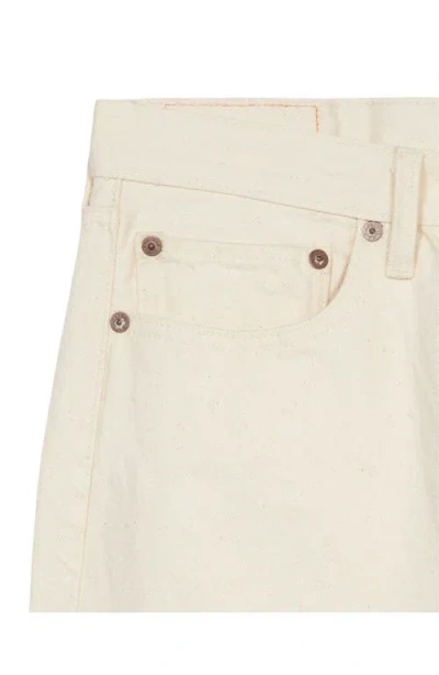 Fortela 992 Johnny Japan Selvedge High-waisted 5-pocket Ecrù Denim In Brown