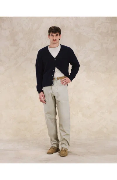 Fortela Newfatigue Bedford Fabric Pocket Trousers In Gray