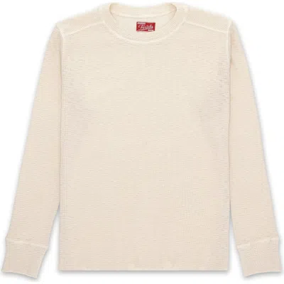 Fortela Geremia Waffle Knit Jersey In White