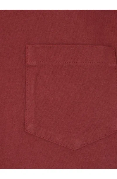 Fortela Tubejp Cotton Chest Pocket T-shirt In Purple