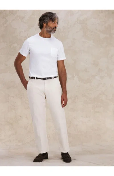 Fortela Tubejp Cotton Chest Pocket T-shirt In Black