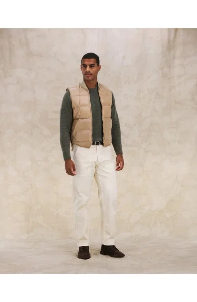 Fortela Nylon Vest2 With Camouflage Lining In Brown