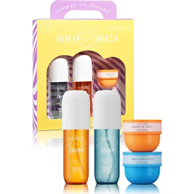 Lovery 4-pc. Solo En Ibiza Body Care Gift Set In Multi