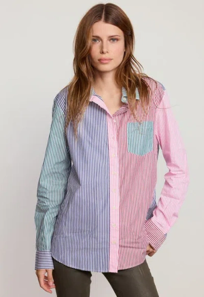 The Shirt By Rochelle Behrens The Boyfriend Shirt Multi