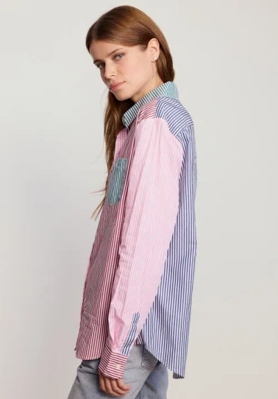 The Shirt By Rochelle Behrens The Boyfriend Shirt Multi