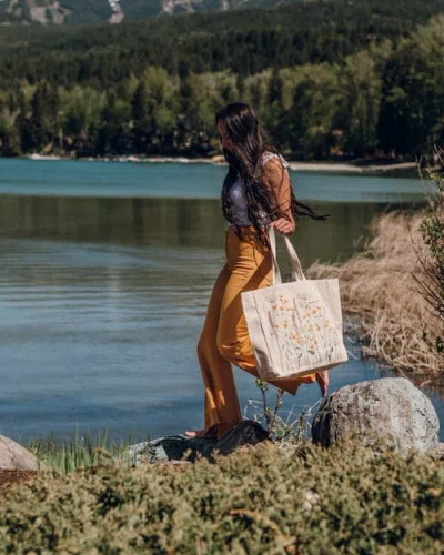 The Tote Project Free To Be Wild | Tote In Yellow