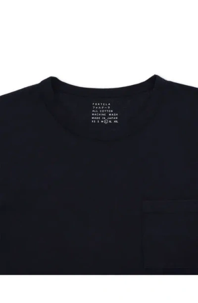 Fortela Japtl Tubular Long Sleeve T-shirt In Black