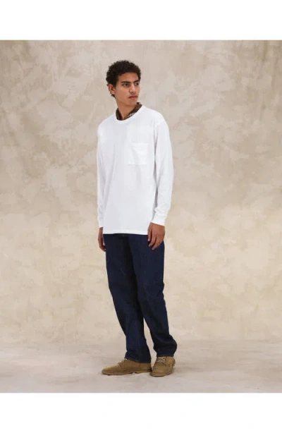 Fortela Japtl Tubular Long Sleeve T-shirt In White