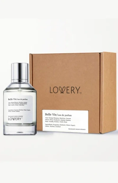 Lovery Belle Vie Eau De Parfum Spray A- 100ml Made In Transparent