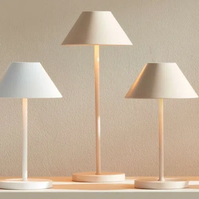 Napa Home & Garden 10" Alluna Cordless Lamp Parent In White