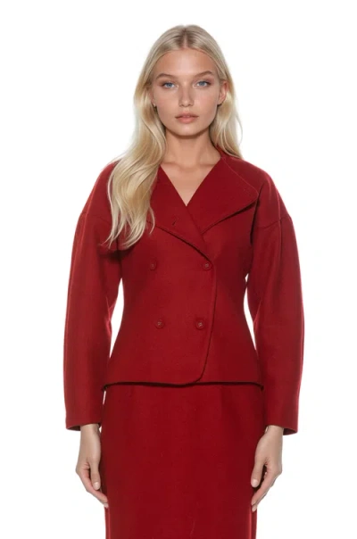 Alexia Admor Soren Blazer In Red