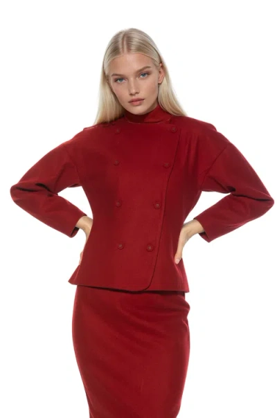 Alexia Admor Soren Blazer In Red