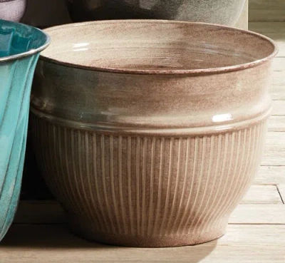 Napa Home & Garden Set Of 3 Camelia Pots In Brown